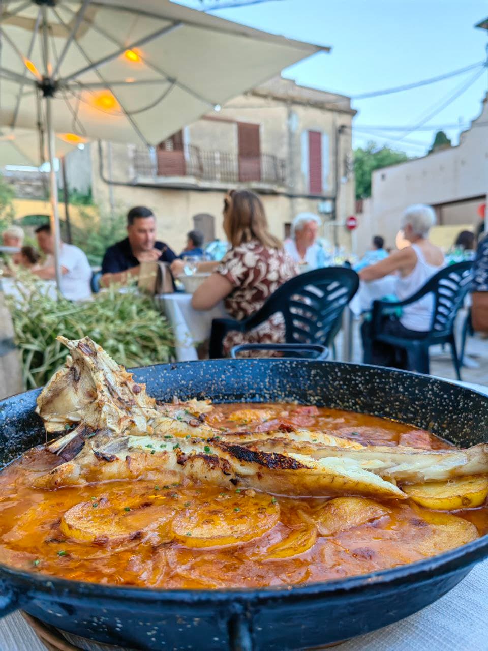 Savor local fish dishes